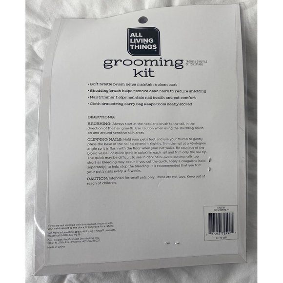 All Living Things NWT Small Animal grooming kit - Picture 3 of 4